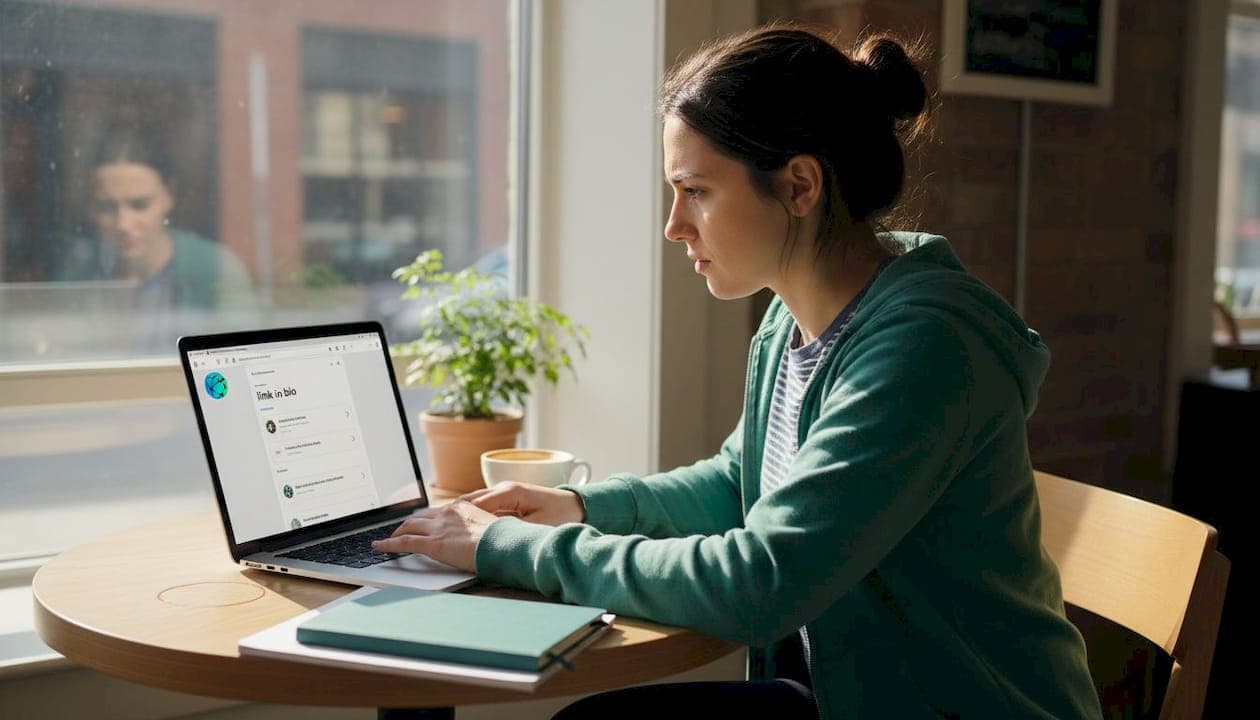 7 Standout link in bio page examples for creators